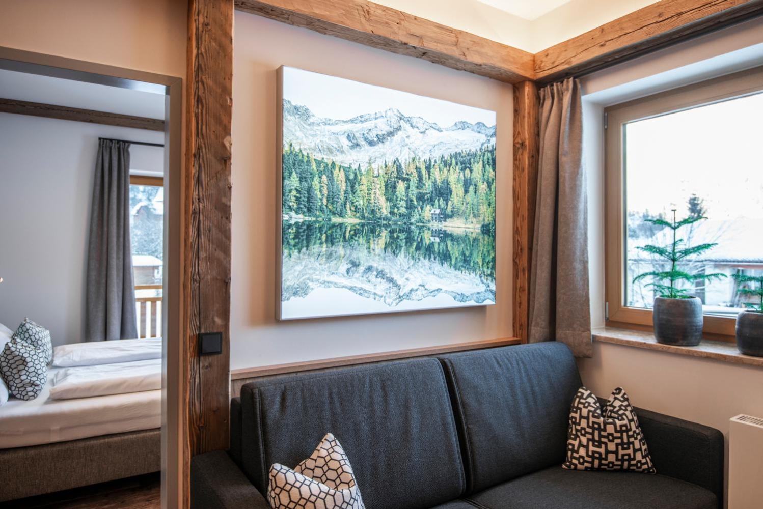 Alpinspa Zur Post Apartment - Bergbahn Von 16 Mai Bis November 2025 Inklusive باد جاستاين المظهر الخارجي الصورة